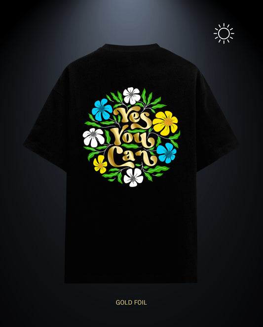 Yes you can - Premium Women Oversized Tees