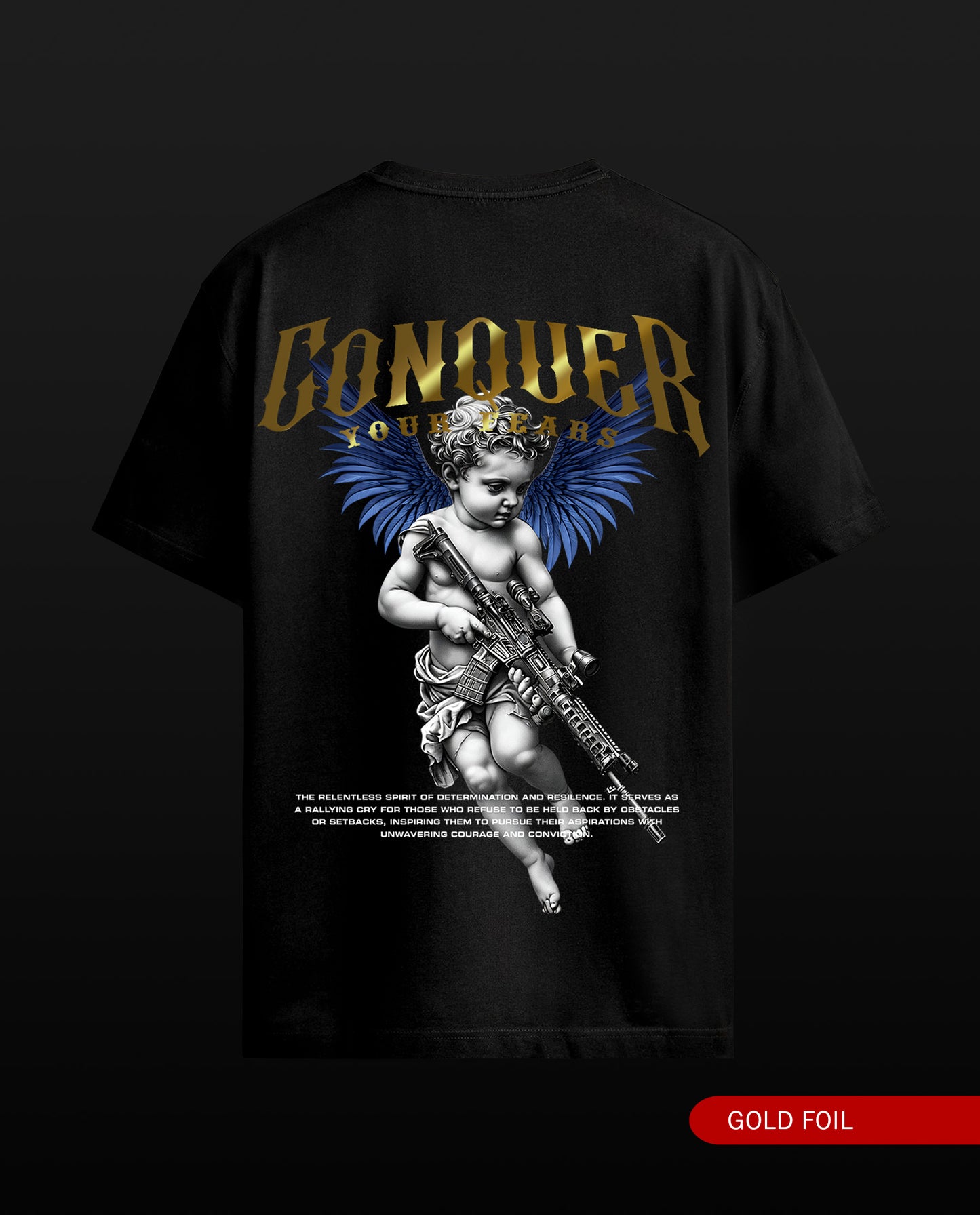 Reflect Conquer  - Men Regular Fit Tees