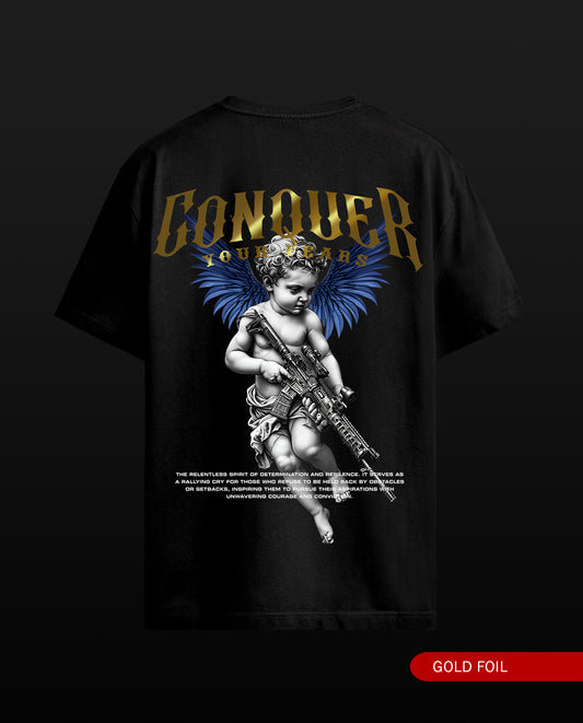 Reflect Conquer  - Men Regular Fit Tees