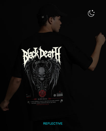 Reflect Black Death - Men Regular Fit Tees