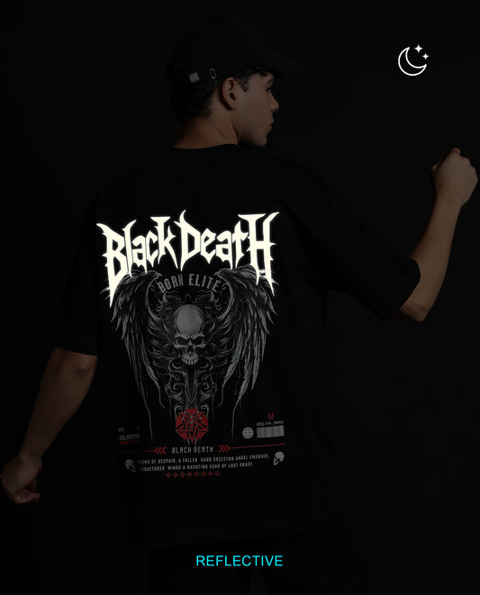 Reflect Black Death - Men Regular Fit Tees
