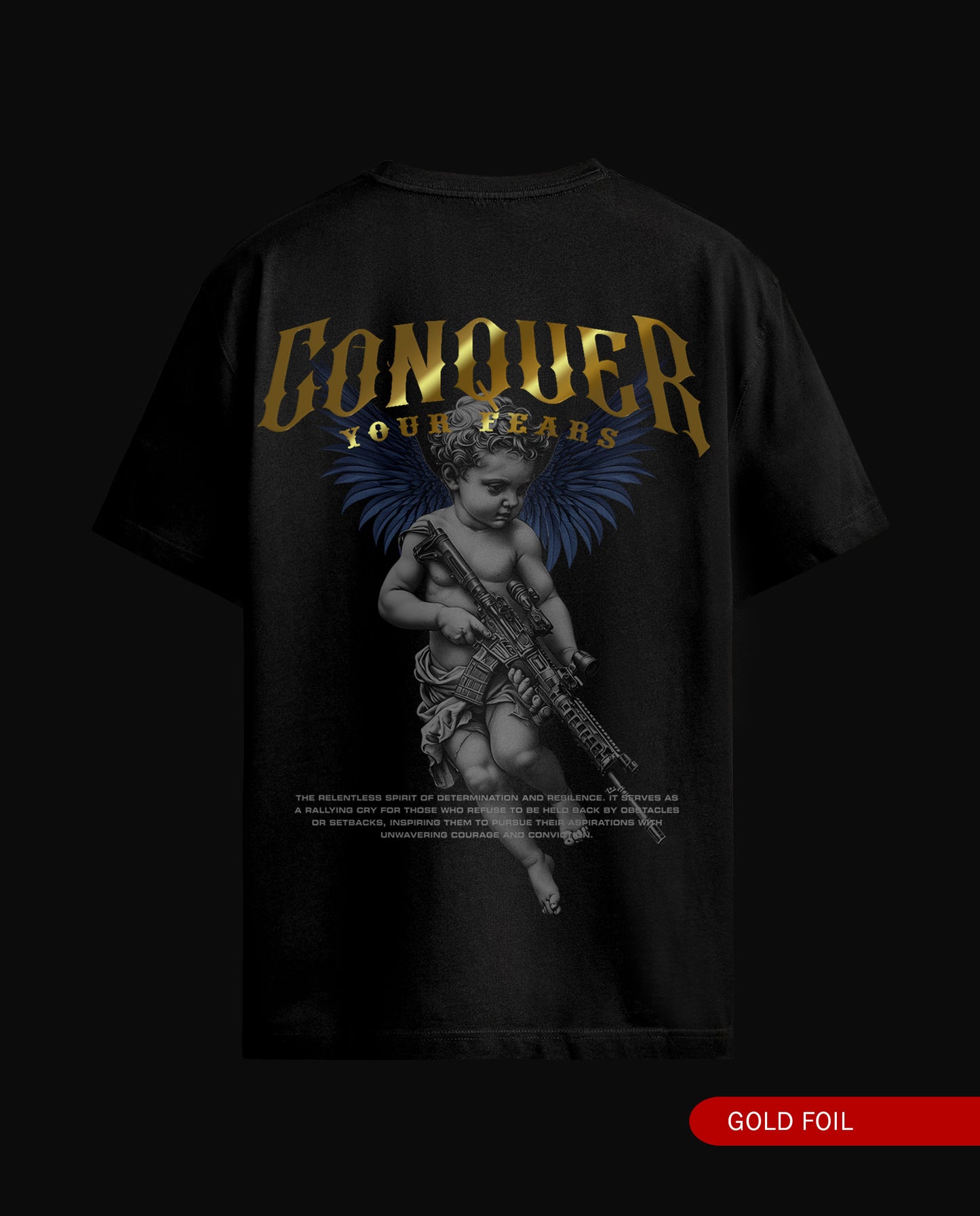 Reflect Conquer  - Men Regular Fit Tees
