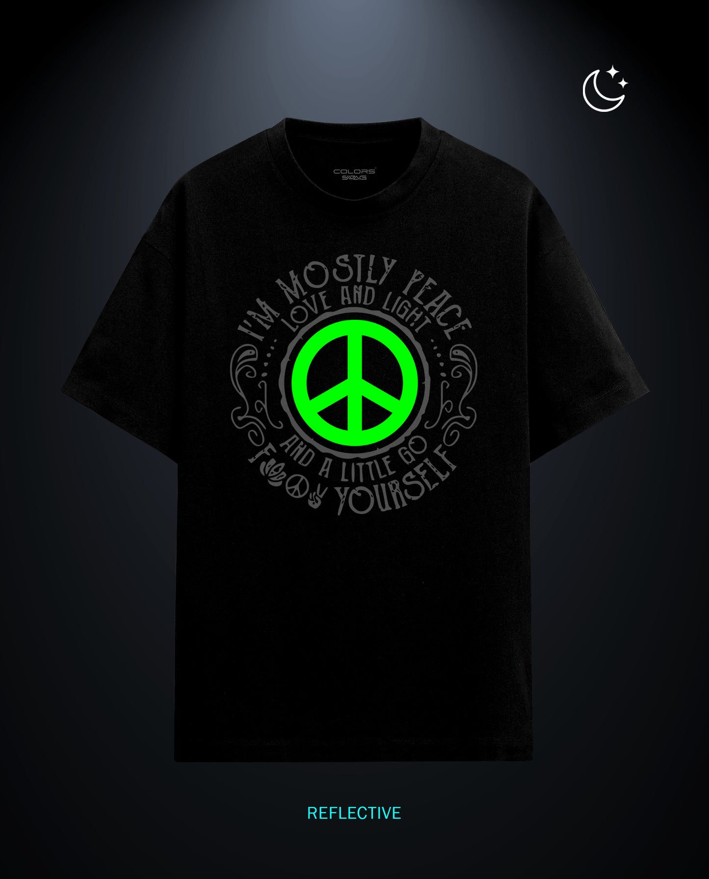 Reflect Peace- Premium Women Oversized Tees