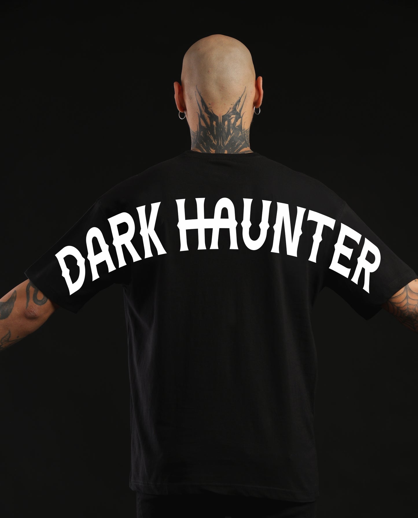 Haunted House - Premium Men Oversized Tees