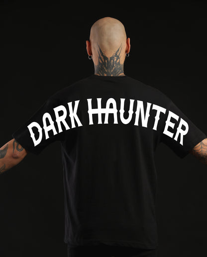 Haunted House - Premium Men Oversized Tees