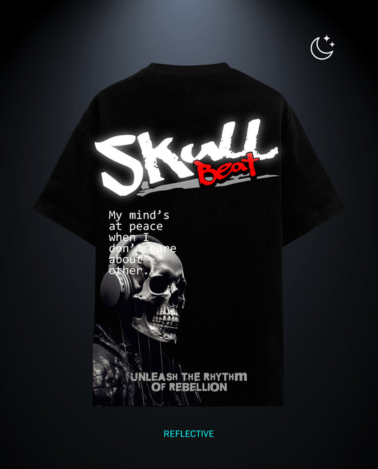 Skull Beat- Premium Men Regular Fit Tees