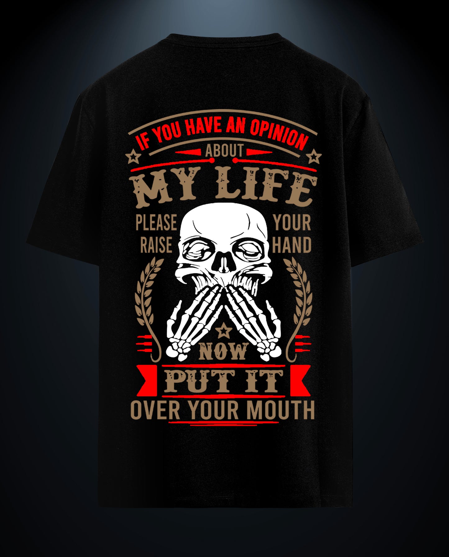 Reflect My Life - Men Regular Fit Tees