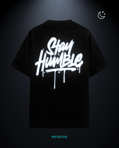 Stay Humble - Premium Women Oversized Tees