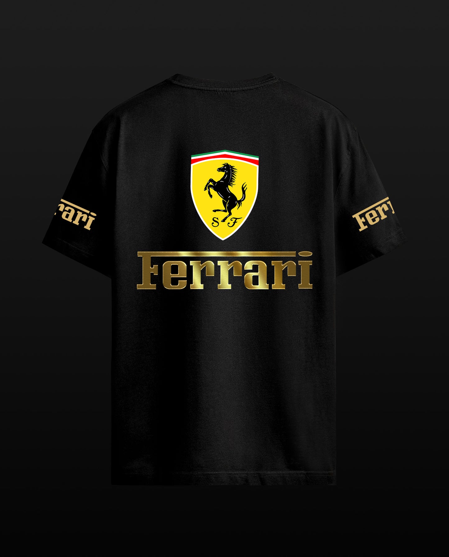 Ferrari Sports – Premium Biker Regular Fit T-Shirt