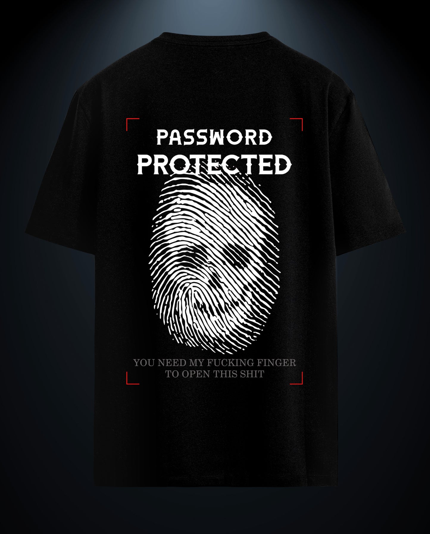 Password Protected - Men Regular Fit Tees