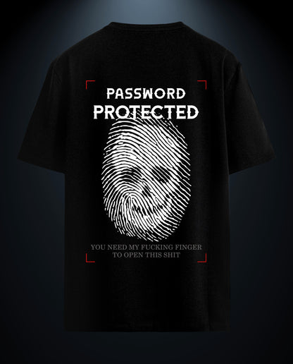 Password Protected - Men Regular Fit Tees