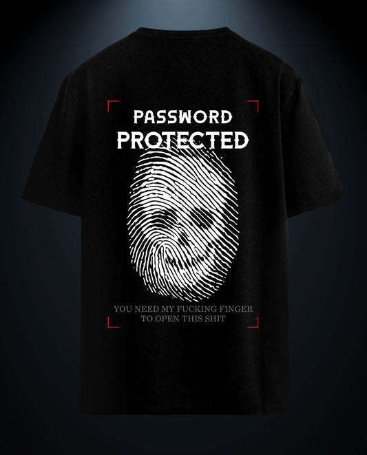 Password Protected - Men Regular Fit Tees