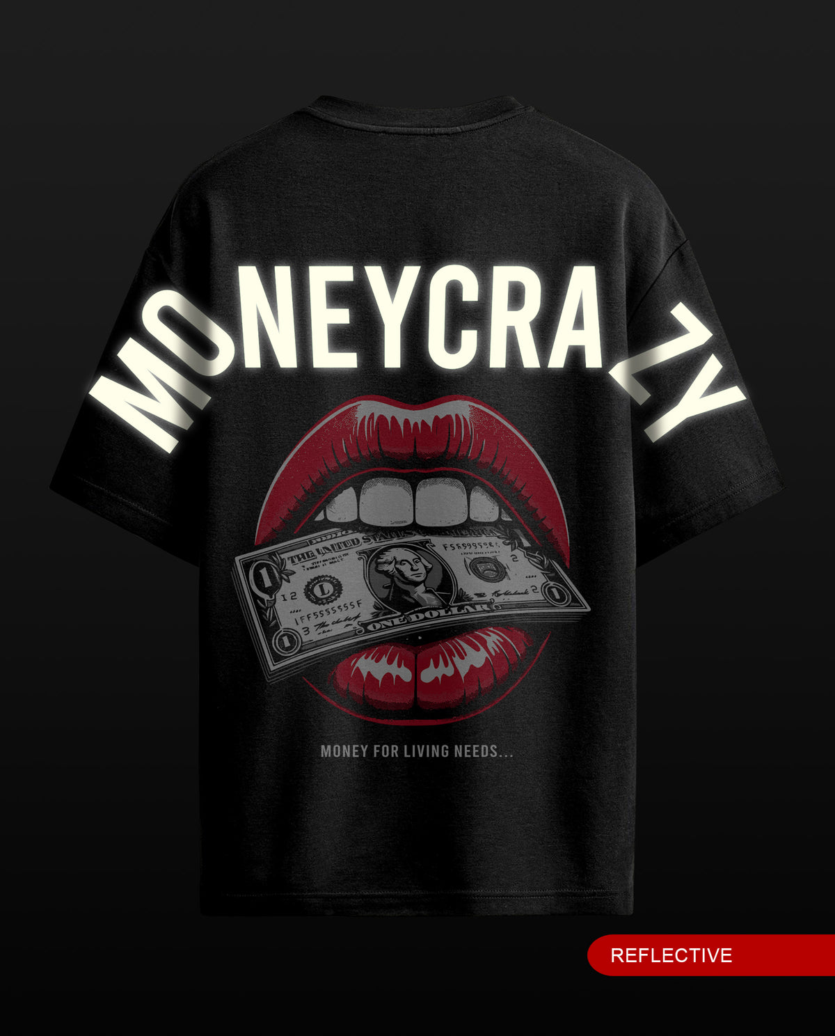 Money Crazy - Premium Men Oversized Tees