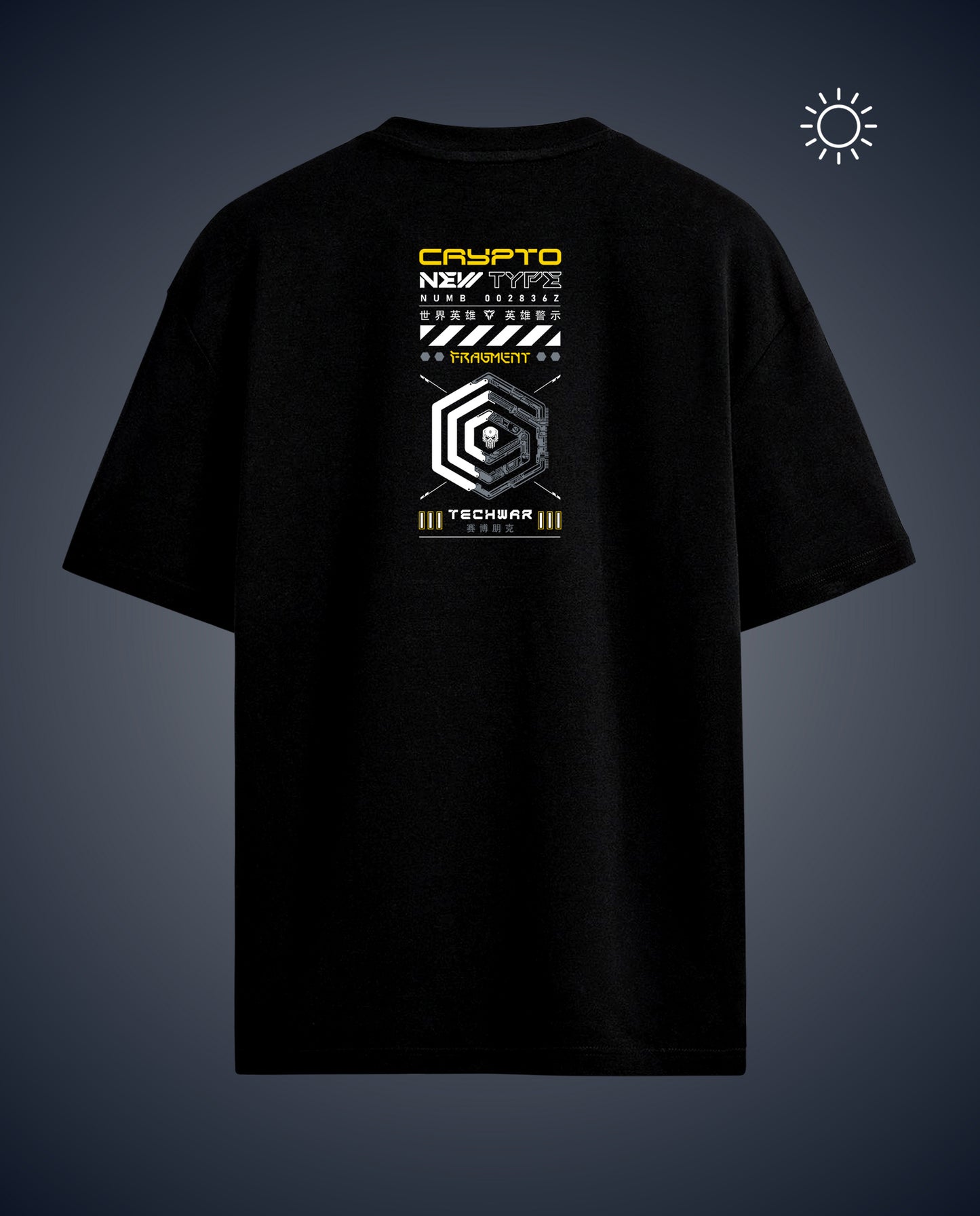 Crypto - Premium Men Oversized Tees