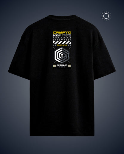 Crypto - Premium Men Oversized Tees