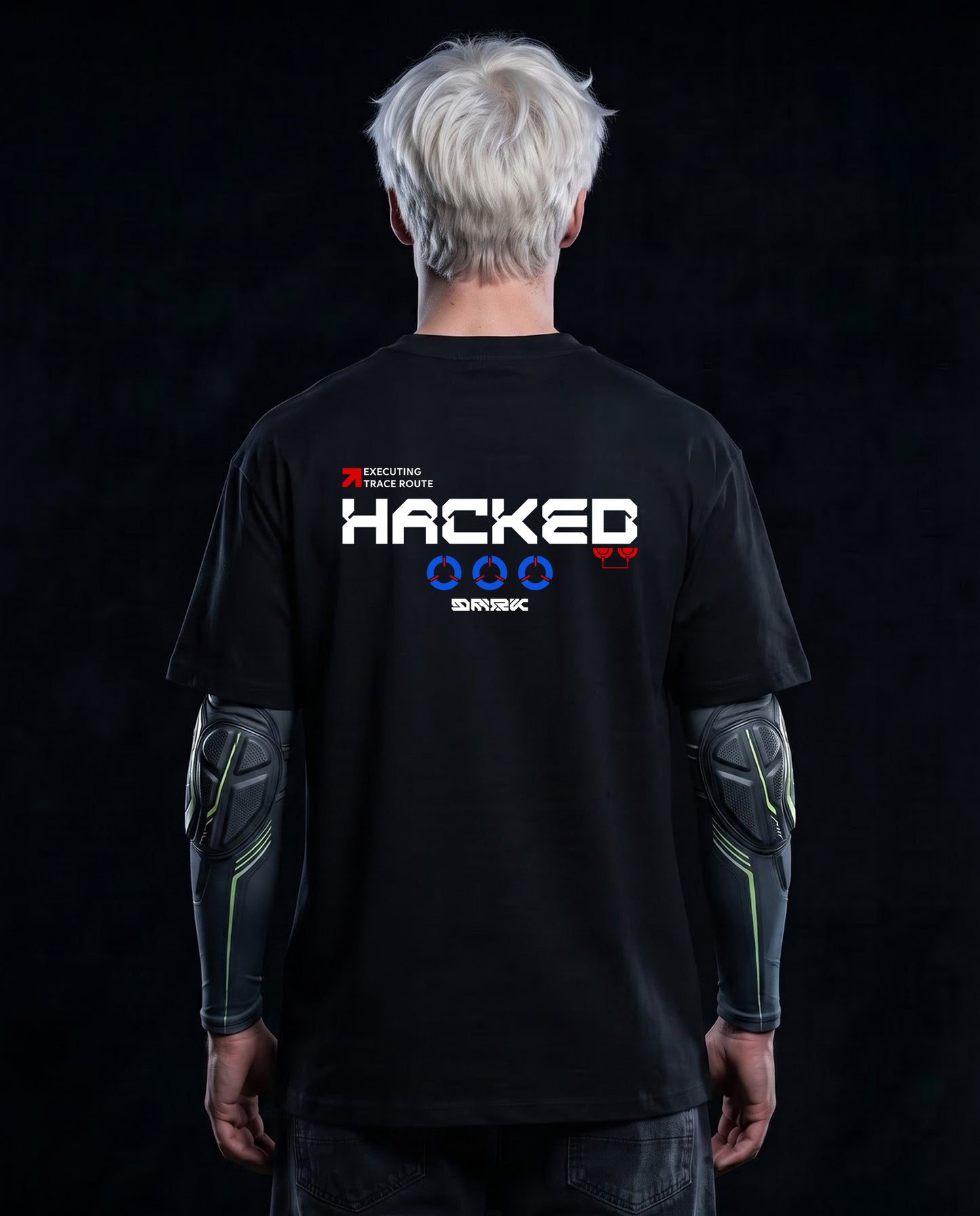 Hacked - Premium Men Oversized Tees