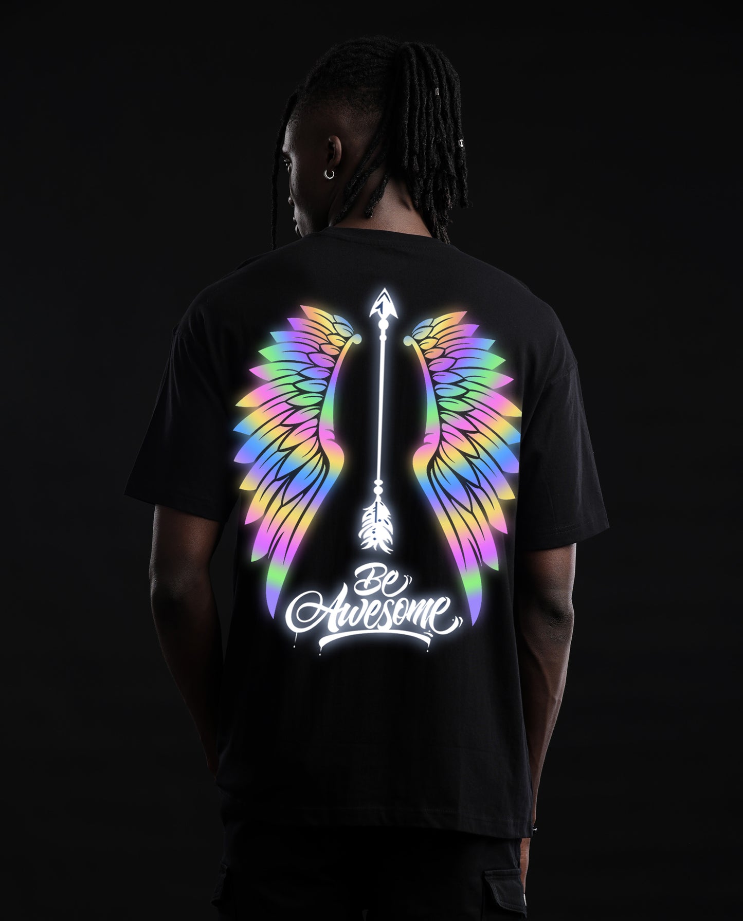 Be Awesome 1.0 - Premium Men Regular Fit Tees