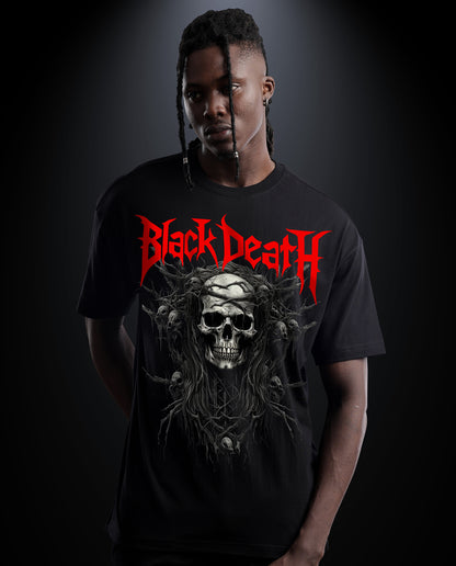 Black Death New - Premium Men Regular Fit Tees