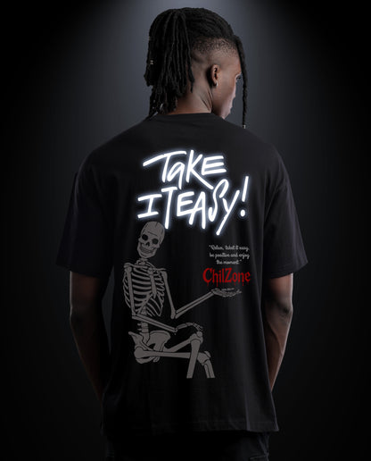 Chill Zone - Premium Men Oversized Tees
