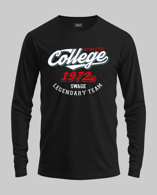 College Full Sleeve T-Shirt