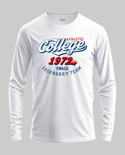 College Full Sleeve T-Shirt