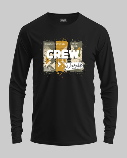 Crew Full Sleeve T-Shirt