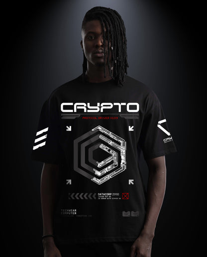 Crypto - Plus Size Regular Fit Tees