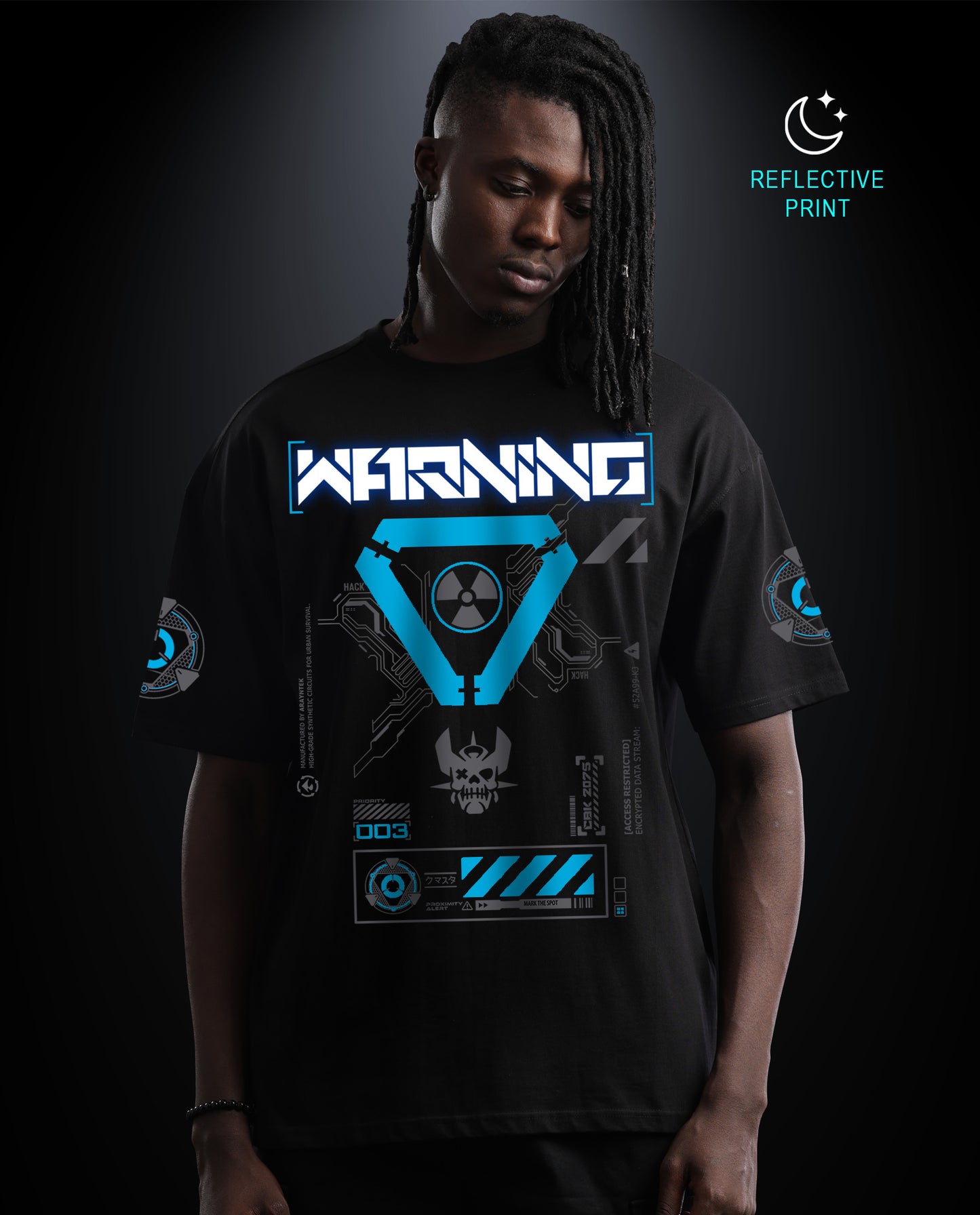 Warning - Premium Men Regular Fit Tees