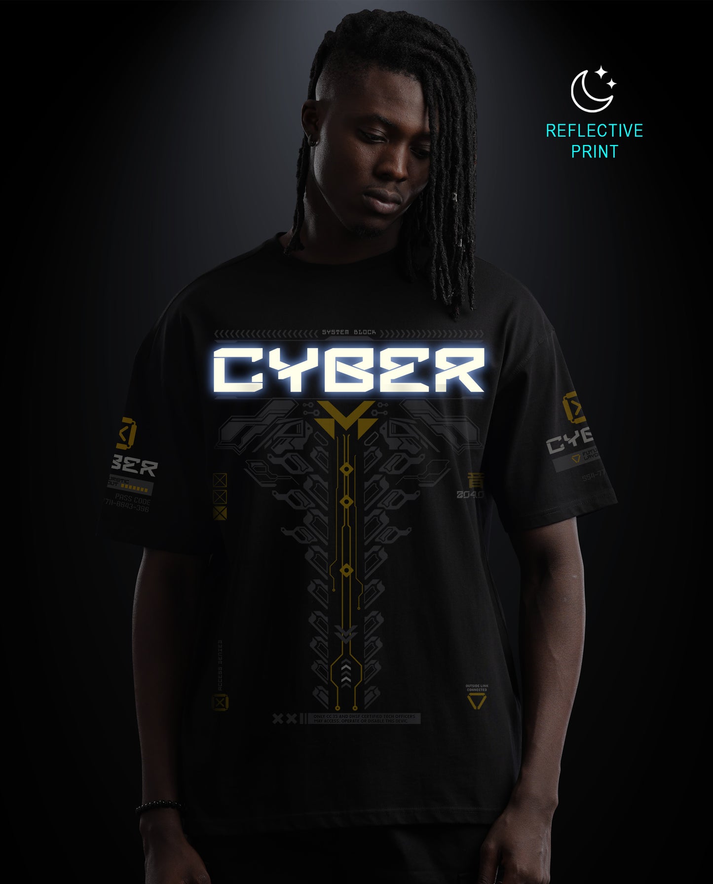 Cyber - Premium Men Regular Fit Tees