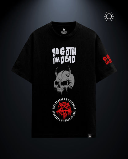 So goth  - Plus Size Regular Fit Tees