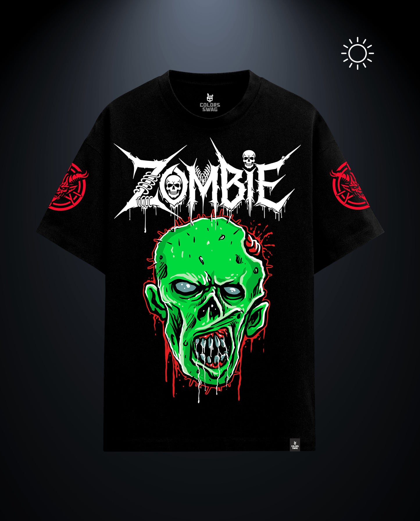Zombie - Premium Men Oversized Tees