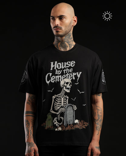House by the cemetery - Premium Men Regular Fit Tees