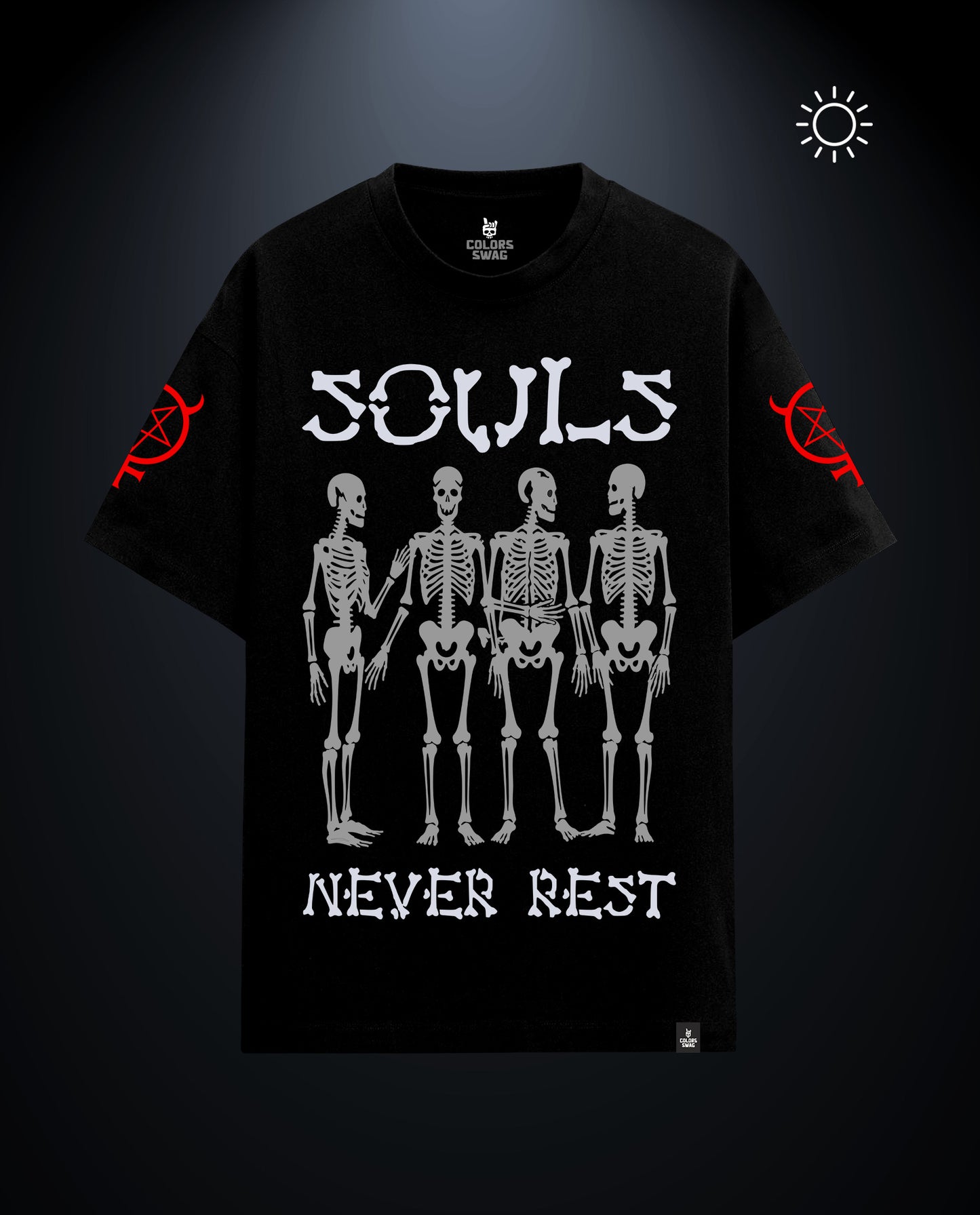 Soul Never Rest - Premium Men Oversized Tees