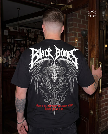 Black Bone - Premium Men Oversized Tees