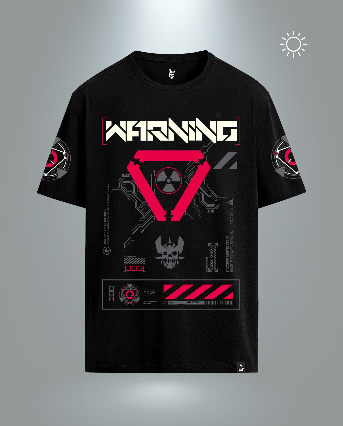 Reflect Warning - Men Regular Fit Tees