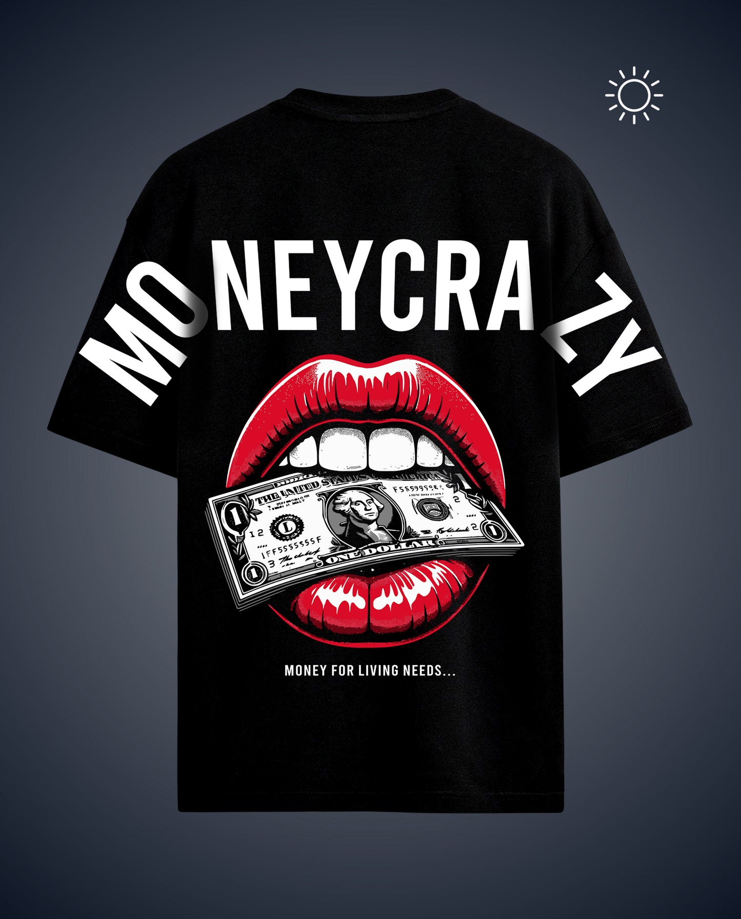 Money Crazy - Premium Men Oversized Tees