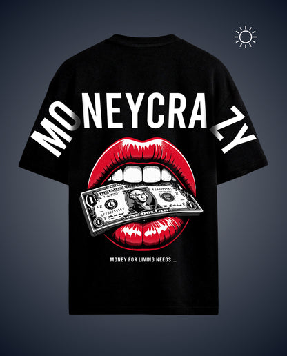 Money Crazy - Premium Men Oversized Tees