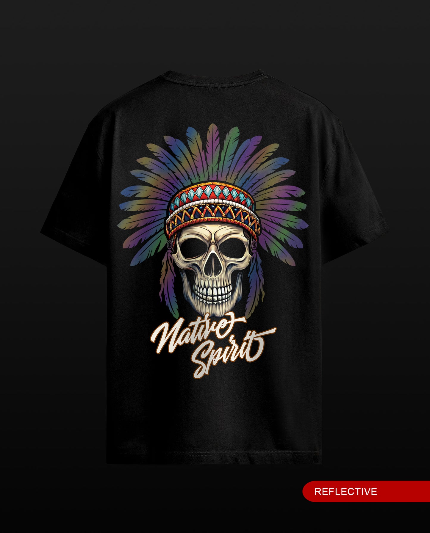 Reflect Native Head - Regular Fit Tees