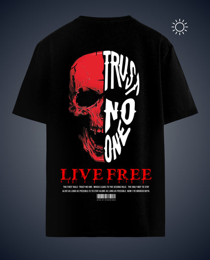 Reflect Trust No One - Men Regular Fit Tees