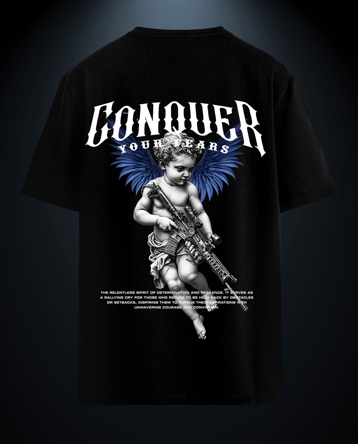 Reflect Conquer  - Men Regular Fit Tees