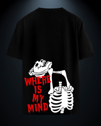 Where is my mind  - Men Regular Fit Tees
