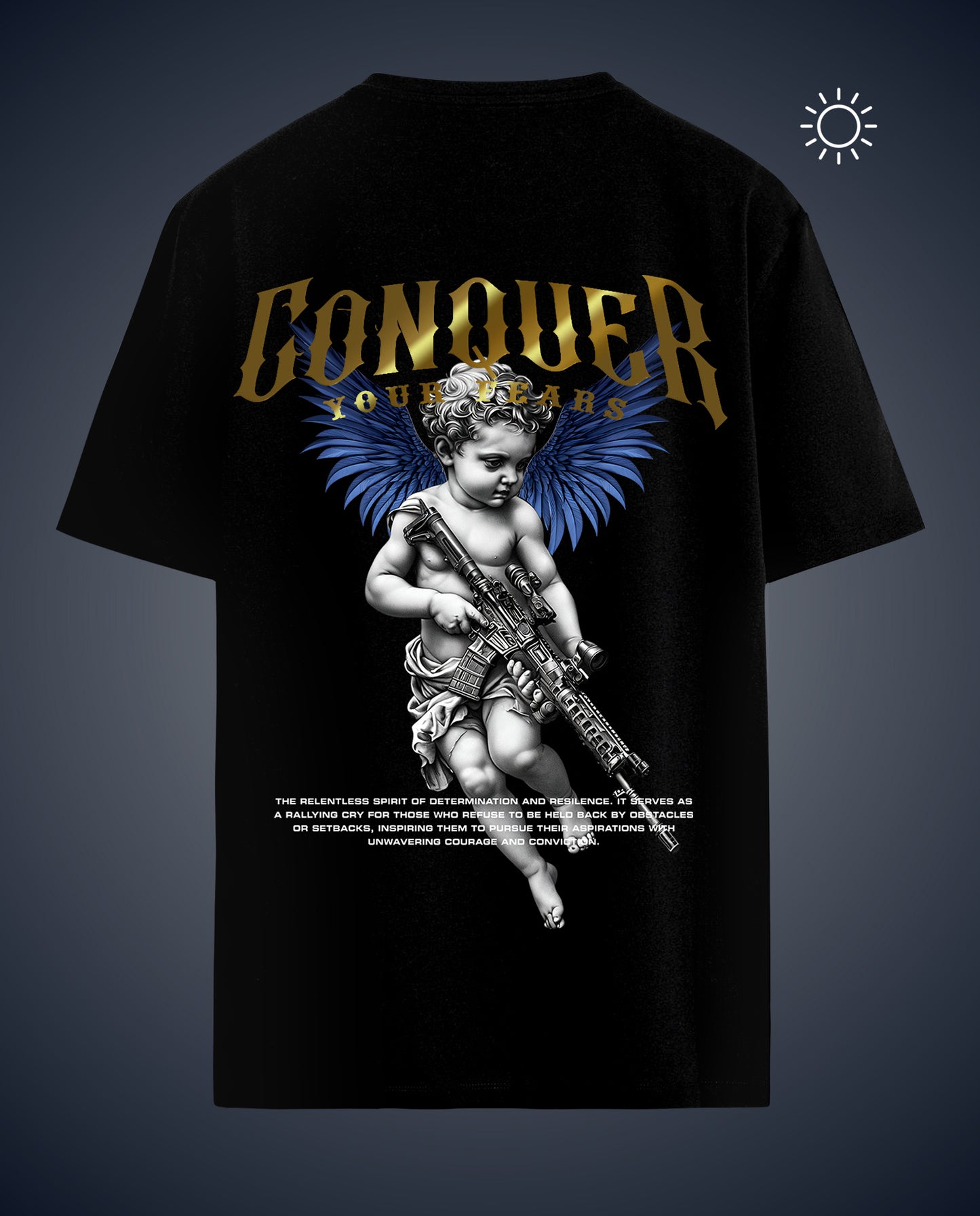 Reflect Conquer  - Men Regular Fit Tees