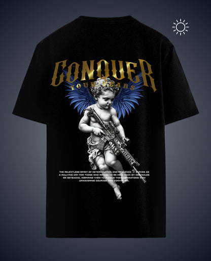Reflect Conquer  - Men Regular Fit Tees