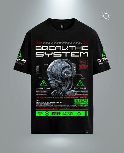 Reflect Break the system - Men Regular Fit Tee