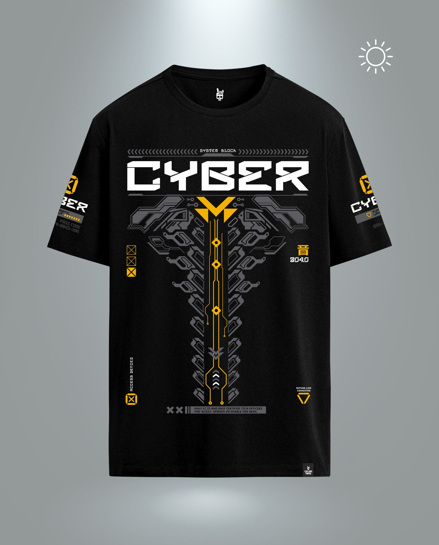 Reflect Cyber - Men Regular Fit Tees