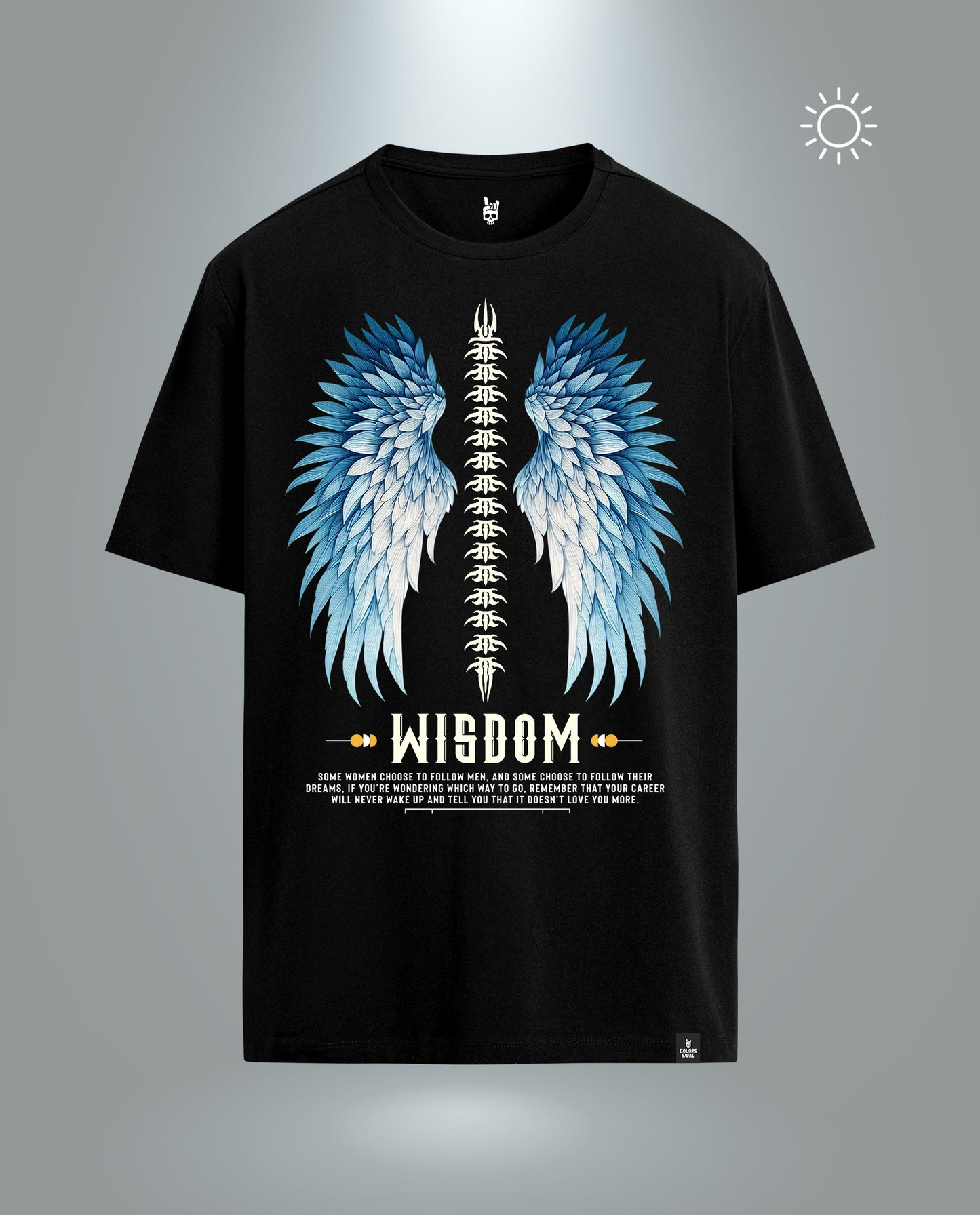 Reflect Wisdom  - Men Regular Fit Tees