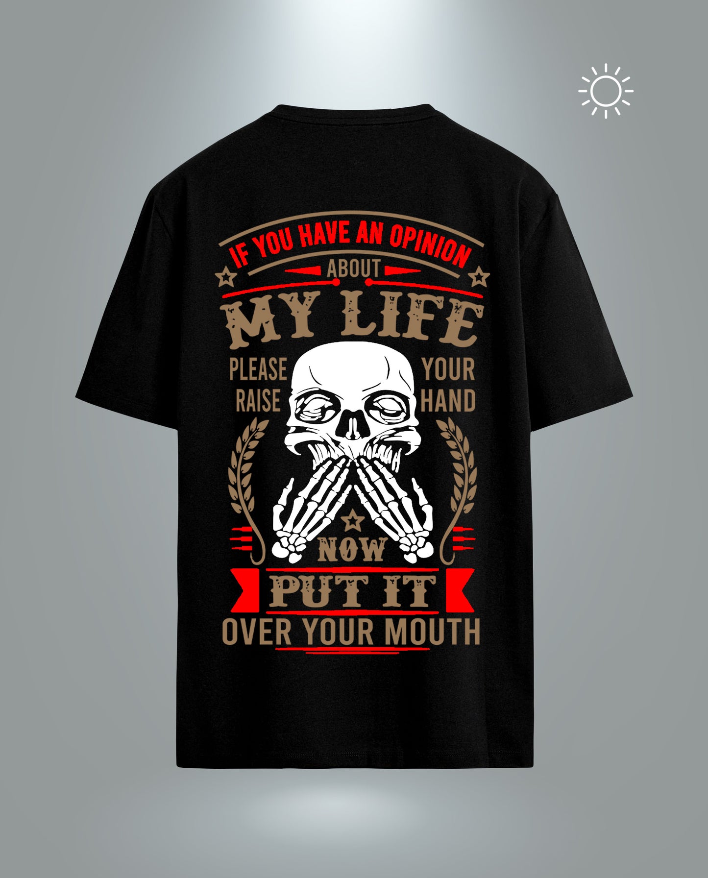 Reflect My Life - Men Regular Fit Tees