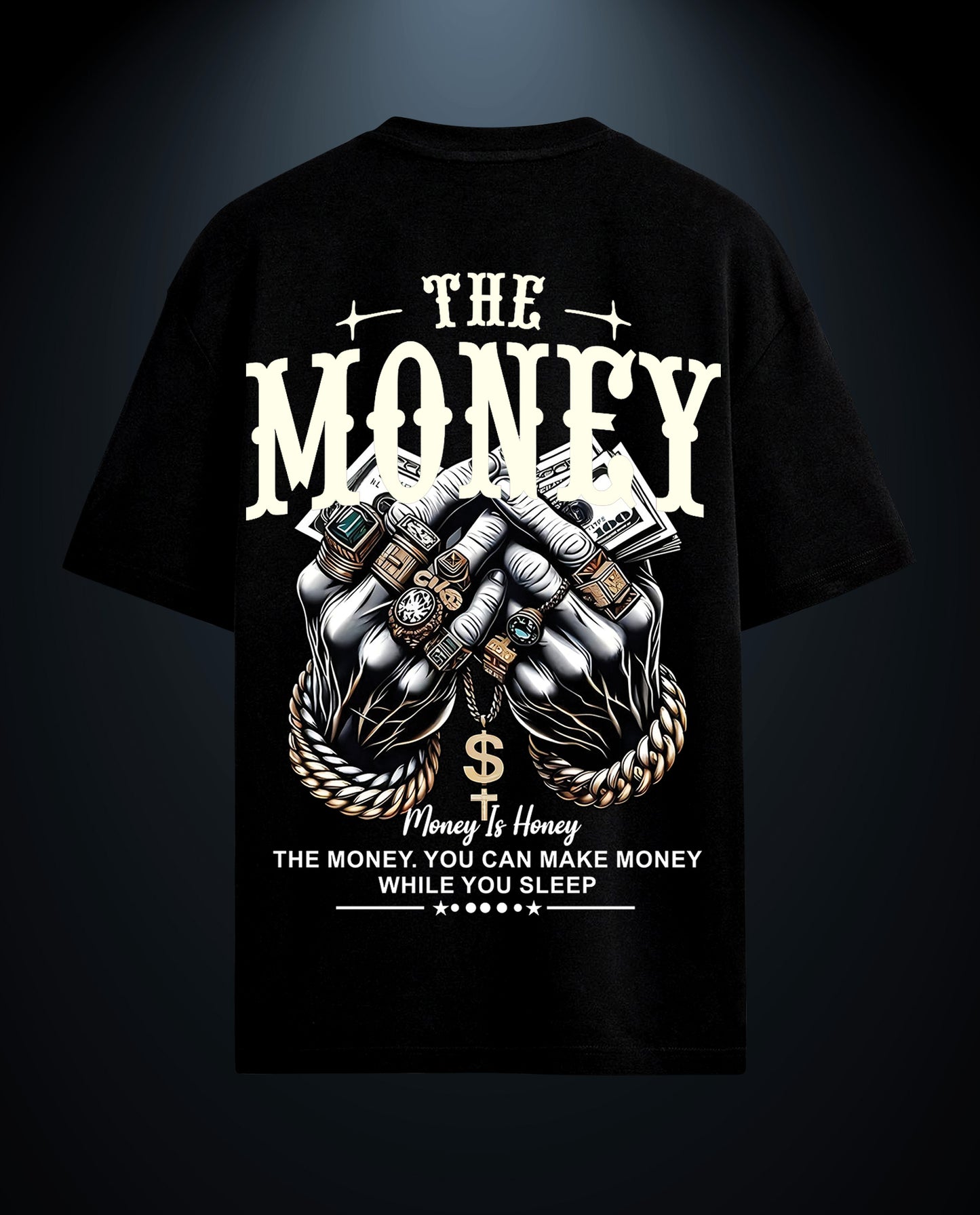 Money is Honey - Premium Men Oversized Tees
