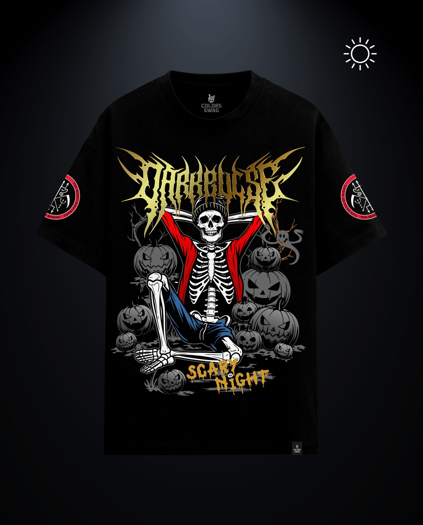 Dark Halloween - Premium Men Oversized Tees