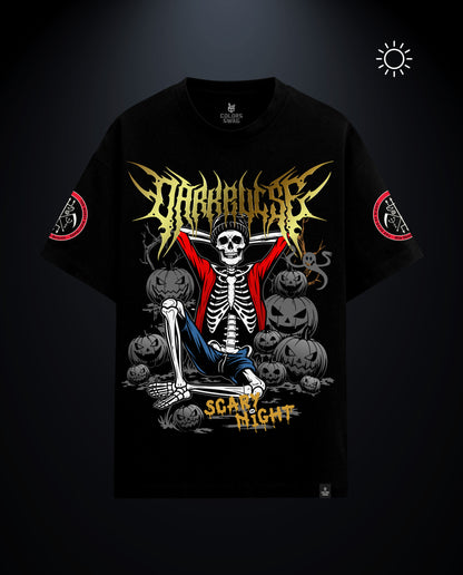 Dark Halloween - Premium Men Oversized Tees